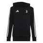 adidas Juventus DNA Hoodie 2026-2027 Kids Zwart Wit