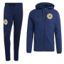 adidas FFK Curaçao Tiro Travel Joggingpak 2026-2028 Donkerblauw