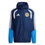 Veste adidas FFK Curaçao Allweather 2026-2028 Bleu foncé
