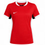Maillot de football Nike Dri-Fit Classic GX3 pour Femmes, rouge et blanc