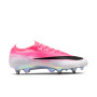 Nike Mercurial Vapor 17 Elite IJzeren-Nop Voetbalschoenen (SG) Felroze Wit Zwart