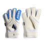 adidas Copa Match Fingersave Gants de Gardien de But Enfants Blanc Bleu Bleu Foncé
