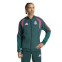 adidas Real Madrid Presentatie Trainingsjack 2026-2027 Donkergroen Roze Wit