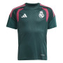 adidas Real Madrid Trainingsshirt 2026-2027 Kids Donkergroen Roze Wit