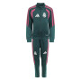 adidas Real Madrid Trainingspak 2026-2027 Peuters/Kleuters Donkergroen Roze Wit