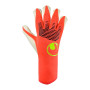 Uhlsport FM Absolutgrip Hybrid Goalkeeper Gloves Bright Red Black Bright Yellow