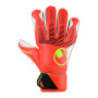 Uhlsport FM Starter Soft Goalkeeper Gloves Bright Red Black Bright Yellow