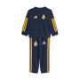 adidas Real Madrid DNA Jogging Suit 2026-2027 Baby/Toddlers Dark Blue Orange White