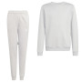 adidas Entrada 26 Crew Sweater Joggingpak Kids Grijs Wit