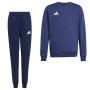 adidas Entrada 26 Crew Sweater Joggingpak Kids Donkerblauw Wit