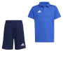 adidas Entrada 26 Polo Trainingsset Kids Blauw Wit