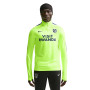 Haut d'entraînement Nike Atletico Madrid Strike 1/4-Zip 2026-2027 Vert fluo Bleu foncé