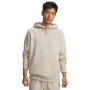 Under Armour Essential Icon Fleece Hoodie Lichtgrijs Beige