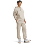 Under Armour Essential Icon Fleece Trainingspak Hooded Lichtgrijs Beige
