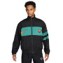 Veste d'entraînement tissée Nike FC Barcelona Repel 1996, noir, vert clair, jaune doré
