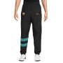 Nike FC Barcelona Repel Woven Trainingsbroek 1996 Zwart Lichtgroen Goudgeel