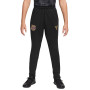 Pantalon d'entraînement Nike FC Barcelona Strike 2026-2027 pour enfants, noir, violet, or