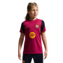 Nike FC Barcelona Strike Trainingsshirt 2026-2027 Kids Rood Donkerblauw Geel