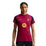 Nike FC Barcelona Strike Trainingsshirt 2026-2027 Dames Rood Donkerblauw Geel