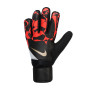 Nike Match Goalkeeper Gloves Black Bright Red Gold