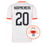 Nike Netherlands Koopmeiners 20 Authentic Away Shirt 2026-2028