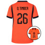 Nike Netherlands Q. Timber 26 Home Shirt 2026-2028 Kids