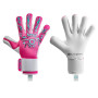 Elite Sport Neo Revolution X BC Keepershandschoenen Felroze Lichtblauw Wit
