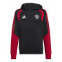 adidas Manchester United Hoodie 2026-2027 Kids Zwart Rood Wit