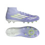 adidas F50 Sparkfusion Pro Grass/Artificial Grass Football Boots (MG) Women Purple Yellow