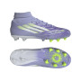adidas F50 Sparkfusion League Gras / Kunstgras Voetbalschoenen (MG) Dames Paars Geel