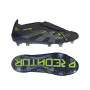 adidas Predator Elite FT Gras Voetbalschoenen (FG) Zwart Donkergrijs Neongeel