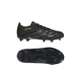 adidas Predator League Gazon Naturel Artificiel Chaussures de Foot (MG) Enfants Noir Gris Foncé Jaune Néon