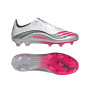 adidas F50 Messi Pro Gras Voetbalschoenen (FG) Wit Zilver Rood
