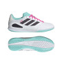 adidas Super Sala III Zaalvoetbalschoenen (IN) Wit Zwart Turquoise Roze