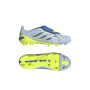 adidas Predator League FT Gras Voetbalschoenen (FG) Kids Lichtblauw Blauw Geel