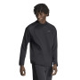 adidas Spacer Crew Sweater Zwart Donkergrijs