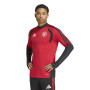 adidas Manchester United Trainingstrui 1/4-Zip 2026-2027 Rood Zwart Wit