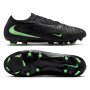 Nike Phantom 6 Low Pro Gras Voetbalschoenen (FG) Zwart Felgroen