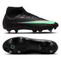 Nike Mercurial Superfly 11 Academy IJzeren-Nop Voetbalschoenen (SG) Anti-Clog Zwart Felgroen Zilvergrijs