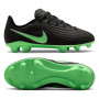 Nike Tiempo Maestro Club Grass/Artificial Grass Football Boots (MG) Kids Black Bright Green Silver Grey