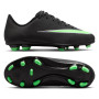 Nike Mercurial Vapor 17 Club Gras / Kunstgras Voetbalschoenen (MG) Kids Zwart Felgroen Zilvergrijs