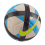 Nike Futsal Maestro Ballon de Foot en Salle Taille 4 Beige Noir Brun Bleu Vif Lime