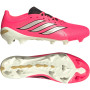 adidas Predator League Gras Voetbalschoenen (FG) Felroze Zilvergrijs Zwart Goud