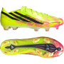 adidas F50 Hyperfast Elite Too Light Gras Voetbalschoenen (FG) Neongeel Zwart Roze