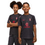 PUMA AC Milan Trainingsshirt 2026-2027 Kids Donkergrijs Rood