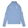 Nike Tottenham Hotspur Strike Trainingstrui 1/4-Zip 2026-2027 Lichtblauw Donkerblauw Wit