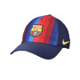 Nike FC Barcelone Club Casquette Poly 5P Enfants Bleu Foncé Jaune Rouge