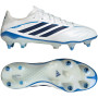 adidas Copa Pure IV Elite IJzeren-Nop Voetbalschoenen (SG) Wit Blauw Donkerblauw