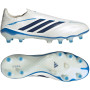 adidas Copa Pure IV Elite Veterloze Gras Voetbalschoenen (FG) Wit Blauw Donkerblauw