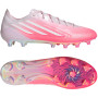 adidas F50 Sparkfusion Elite Gras / Kunstgras Voetbalschoenen (MG) Dames Roze Wit